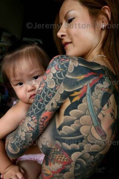 Japanese Gang Yakuza Full Body Tattoo Meanings (175)