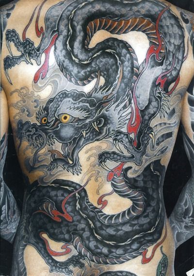 Japanese Gang Yakuza Full Body Tattoo Meanings (21)