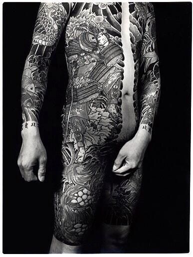 Japanese Gang Yakuza Full Body Tattoo Meanings (219)