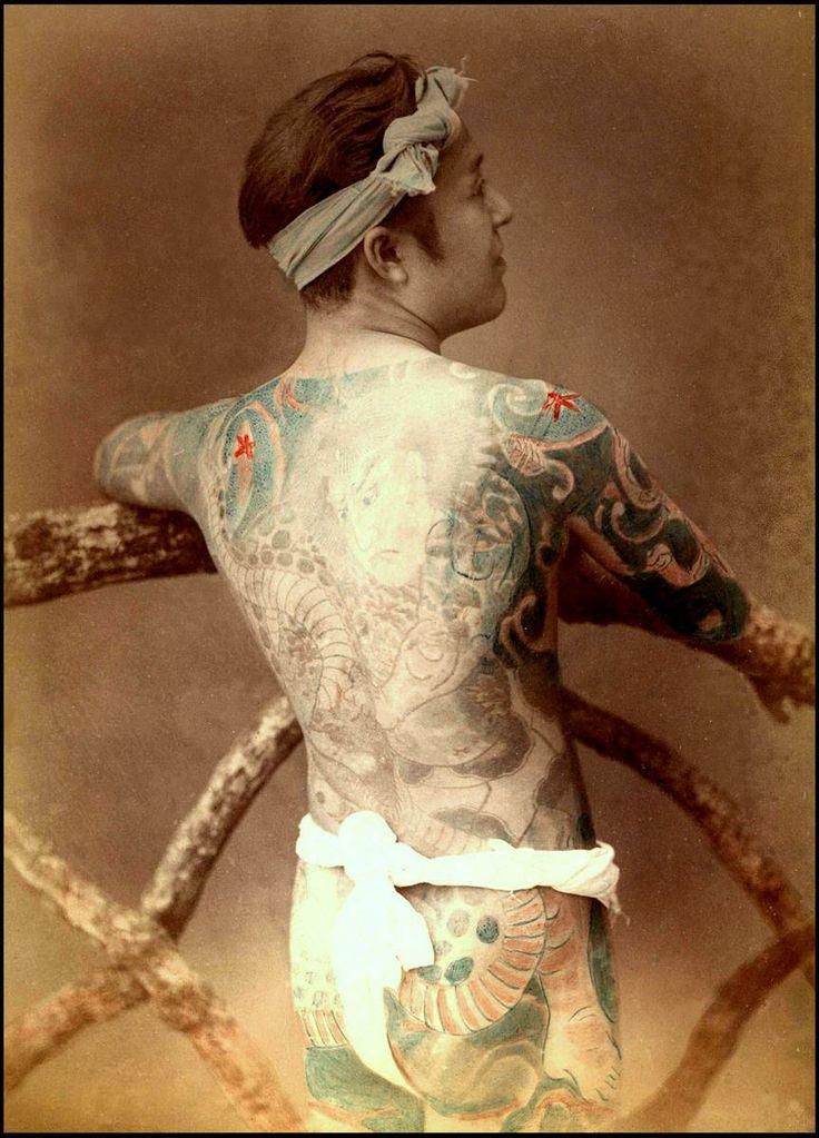 Japanese Gang Yakuza Full Body Tattoo Meanings (259)