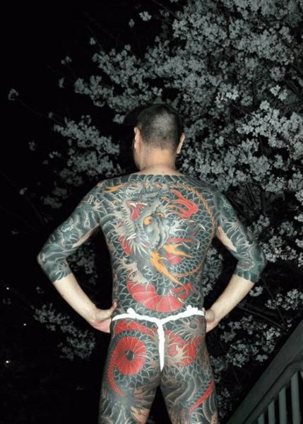 Japanese Gang Yakuza Full Body Tattoo Meanings (298)