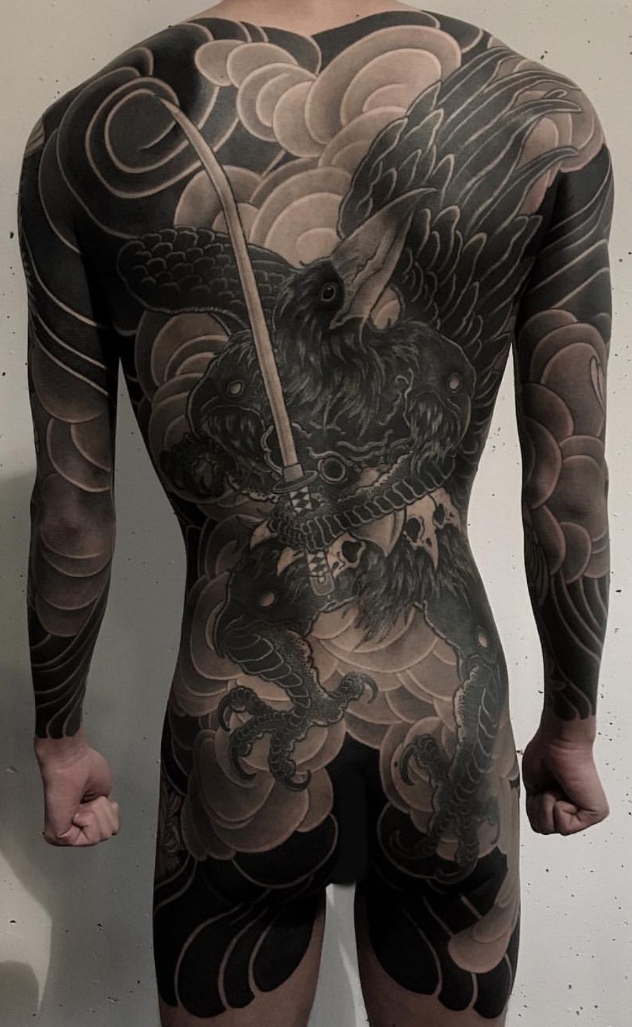 Japanese Gang Yakuza Full Body Tattoo Meanings (38)