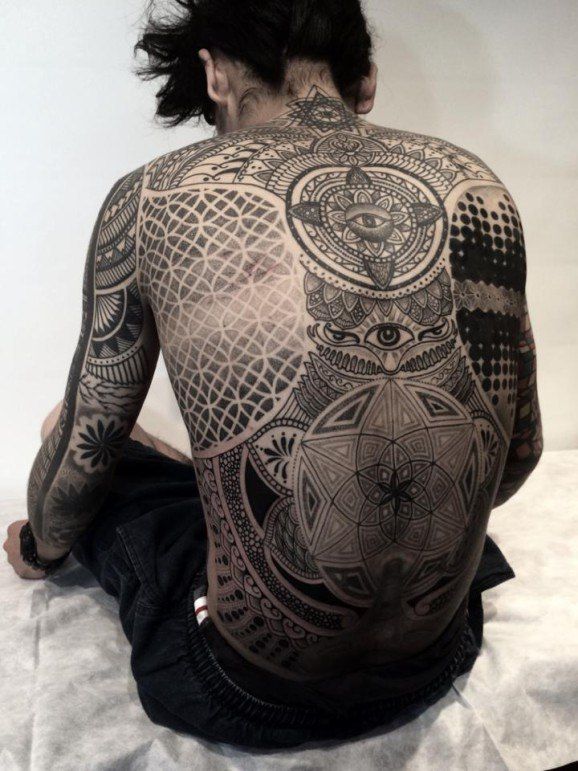 Japanese Gang Yakuza Full Body Tattoo Meanings (45)