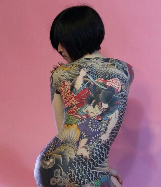 Japanese Gang Yakuza Full Body Tattoo Meanings (5)