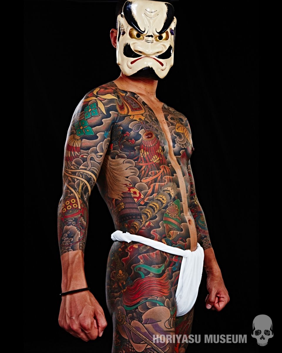 Japanese Gang Yakuza Full Body Tattoo Meanings (53)