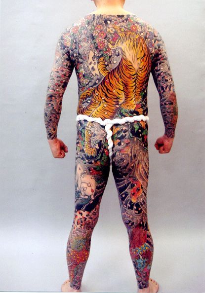 Japanese Gang Yakuza Full Body Tattoo Meanings (62)