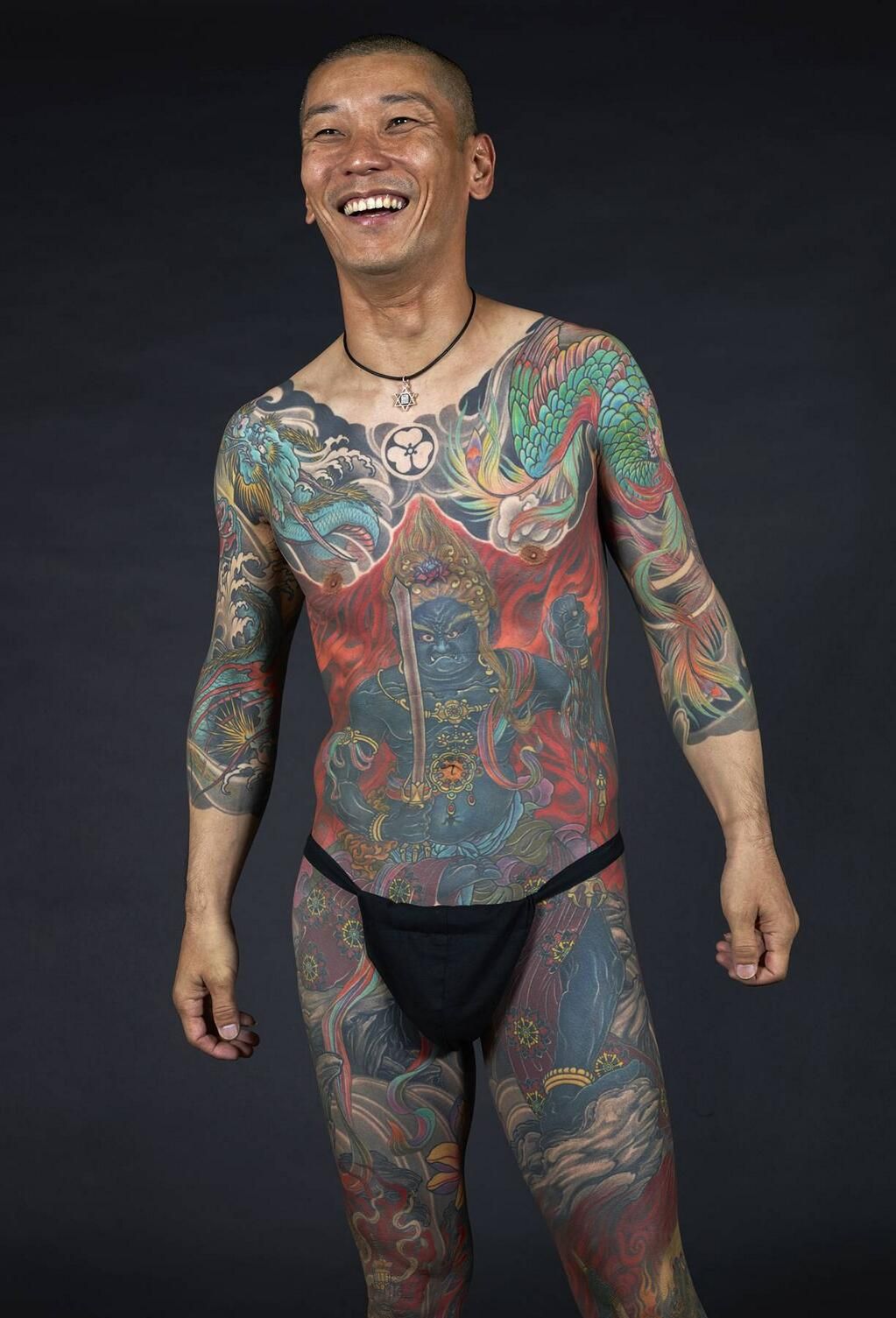 Japanese Gang Yakuza Full Body Tattoo Meanings (73)