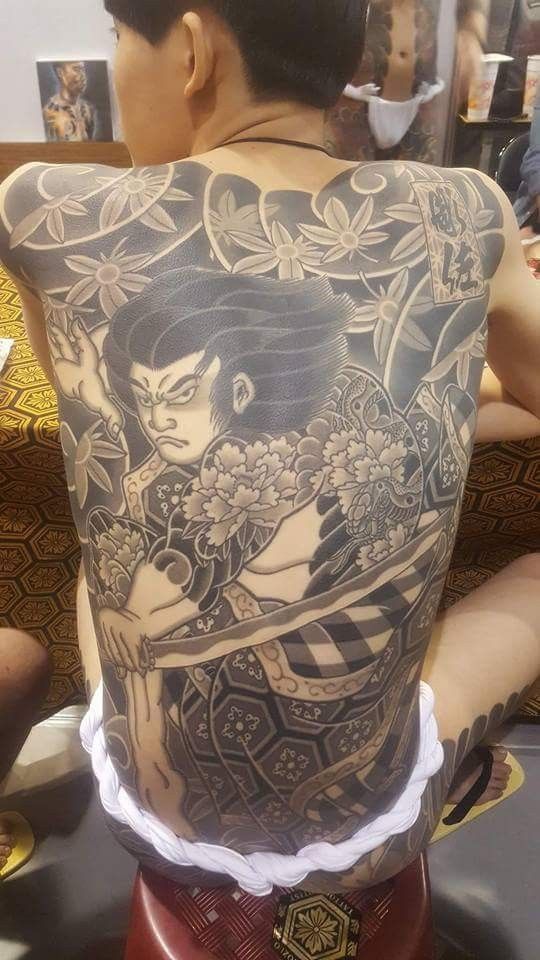 Japanese Gang Yakuza Full Body Tattoo Meanings (81)