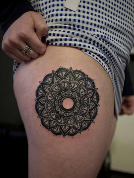Mandala Tattoos For Girls
