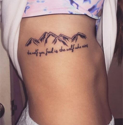 Mountain Girly Tattoos