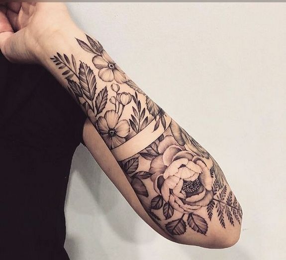 Am frau tattoo arm Tattos &