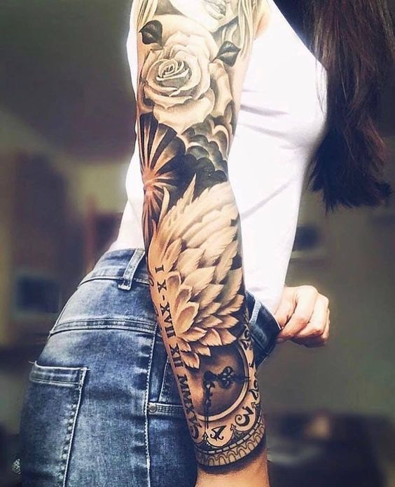 Frauen tattoo arm vorlage