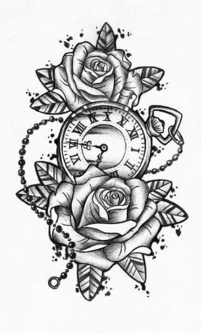 Tatuajes De Reloj (50)