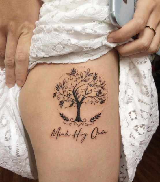 Tree Tattoos For Girls