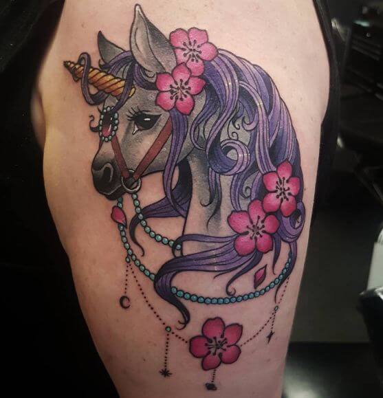 Unicorn Girly Tattoos