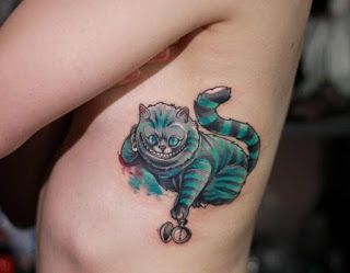 Cheshire Cat Tattoo Ideas Pictures (10)