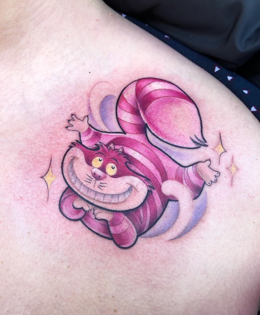 Cheshire Cat Tattoo Ideas Pictures (11)