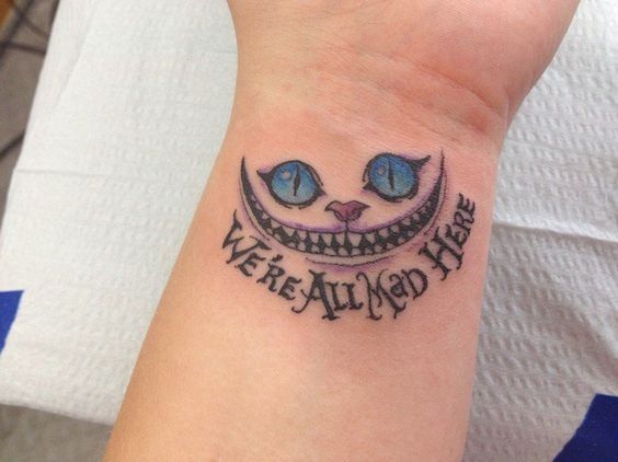 Cheshire Cat Tattoo Ideas Pictures (112)