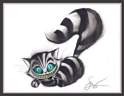Cheshire Cat Tattoo Ideas Pictures (121)