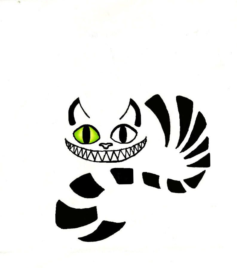 Cheshire Cat Tattoo Ideas Pictures (125)