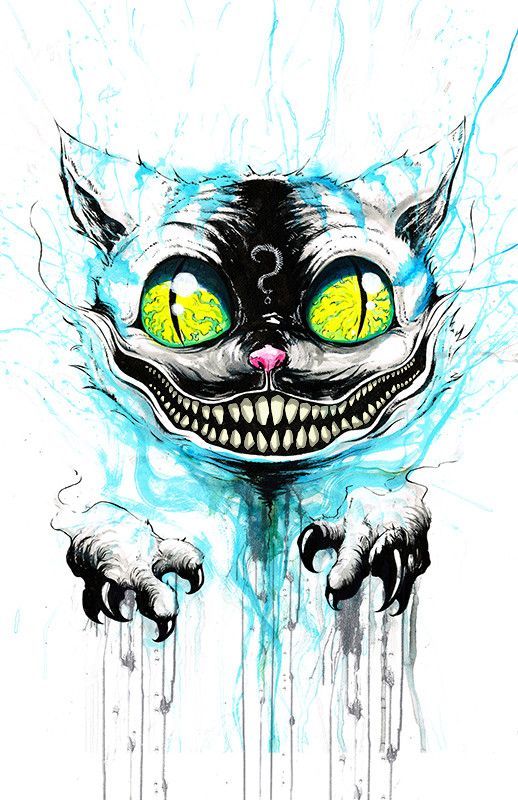 Cheshire Cat Tattoo Ideas Pictures (128)