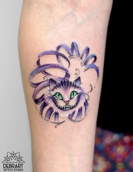 Cheshire Cat Tattoo Ideas Pictures (146)