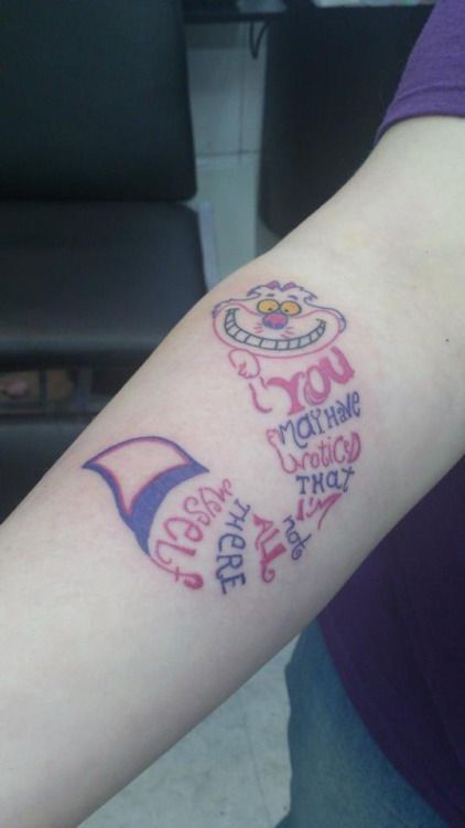 Cheshire Cat Tattoo Ideas Pictures (147)