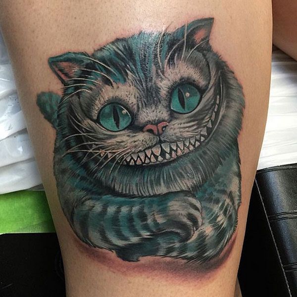 Cheshire Cat Tattoo Ideas Pictures (149)