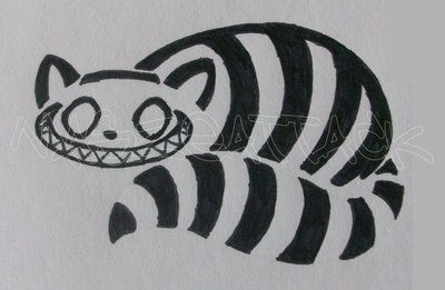 Cheshire Cat Tattoo Ideas Pictures (15)