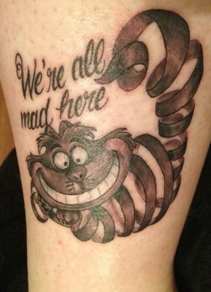 Cheshire Cat Tattoo Ideas Pictures (167)