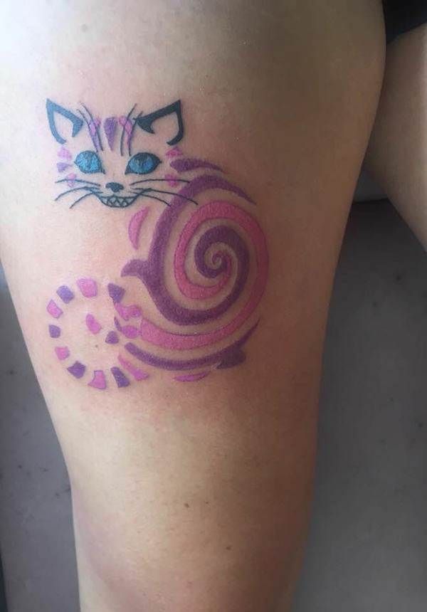 Cheshire Cat Tattoo Ideas Pictures (169)