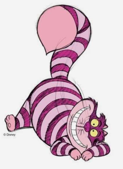 Cheshire Cat Tattoo Ideas Pictures (186)