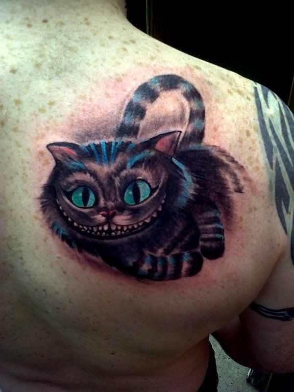 Cheshire Cat Tattoo Ideas Pictures (191)