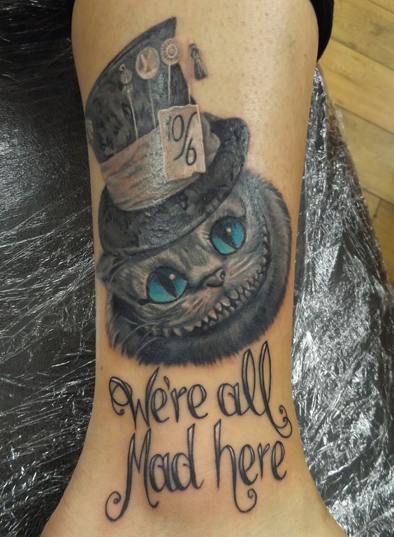 Cheshire Cat Tattoo Ideas Pictures (193)