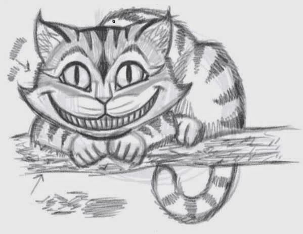 Cheshire Cat Tattoo Ideas Pictures (197)
