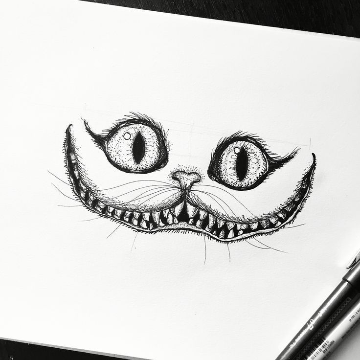Cheshire Cat Tattoo Ideas Pictures (27)