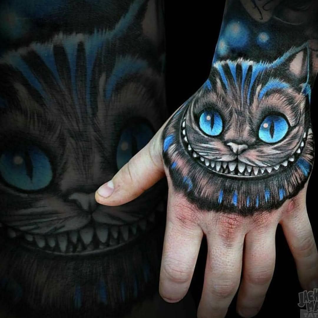 Cheshire Cat Tattoo Ideas Pictures (4)