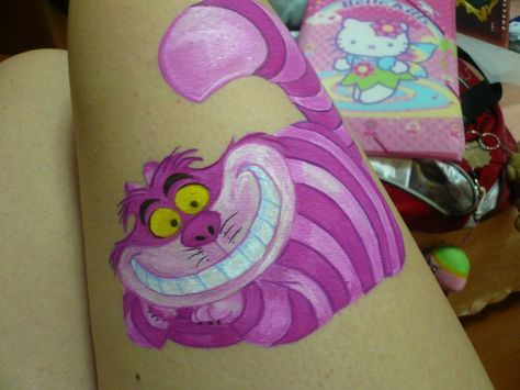 Cheshire Cat Tattoo Ideas Pictures (40)