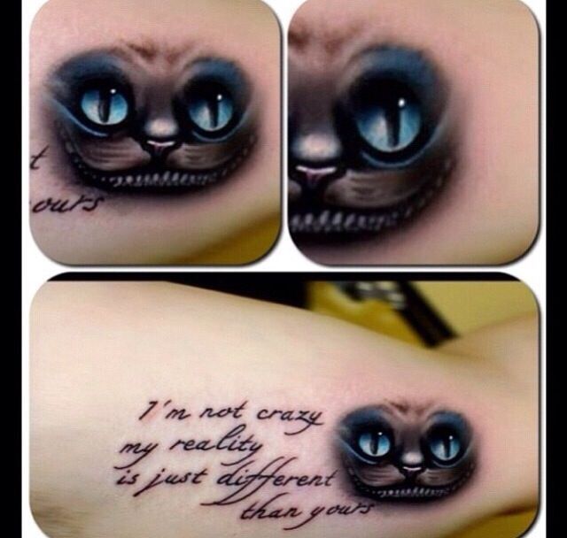 Cheshire Cat Tattoo Ideas Pictures (46)