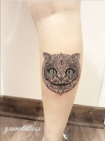 Cheshire Cat Tattoo Ideas Pictures (59)