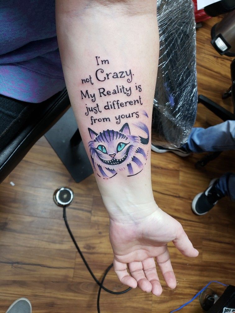 Cheshire Cat Tattoo Ideas Pictures (78)