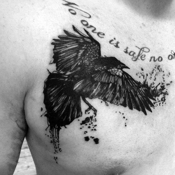 Chest Tattoo Pieces Ideas Pictures (104)
