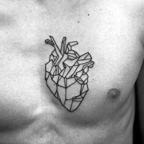 Chest Tattoo Pieces Ideas Pictures (105)