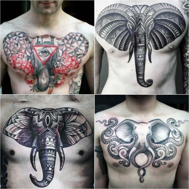 Chest Tattoo Pieces Ideas Pictures (106)