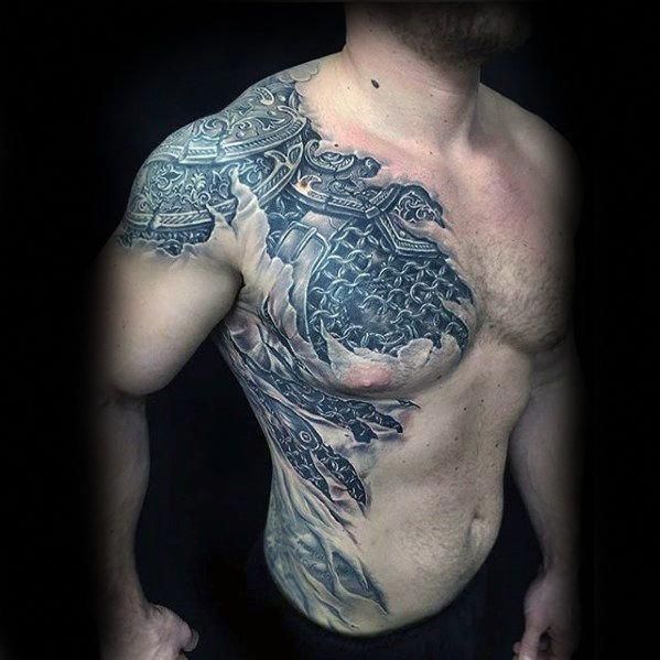 Chest Tattoo Pieces Ideas Pictures (114)