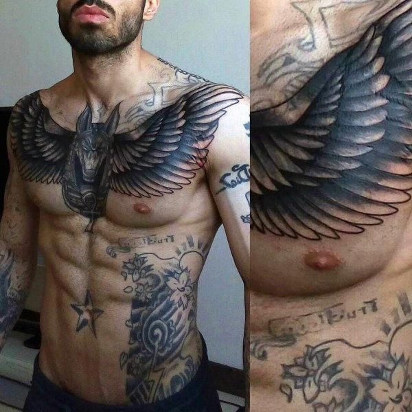 Chest Tattoo Pieces Ideas Pictures (117)