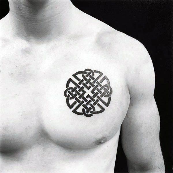 Chest Tattoo Pieces Ideas Pictures (142)