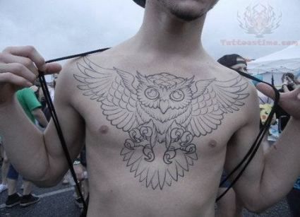 Chest Tattoo Pieces Ideas Pictures (148)