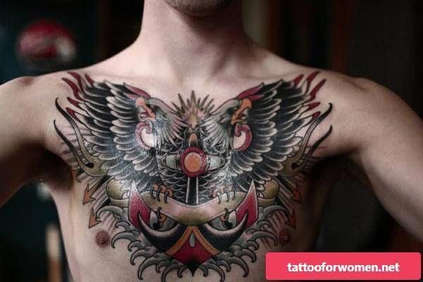 Chest Tattoo Pieces Ideas Pictures (153)