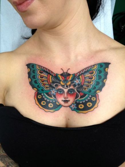 Chest Tattoo Pieces Ideas Pictures (168)